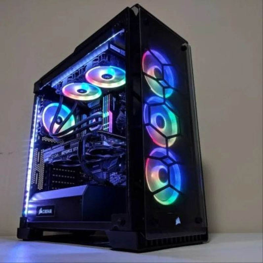 Gaming Computer PC - i9 9900K 4.70GHz - RTX 2080 Ti - 1TB SSD - Negru - Venduqo