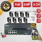 Sistem de Securitate EXPGobal 8MP/5MP POE - Camere Exterioare - Venduqo