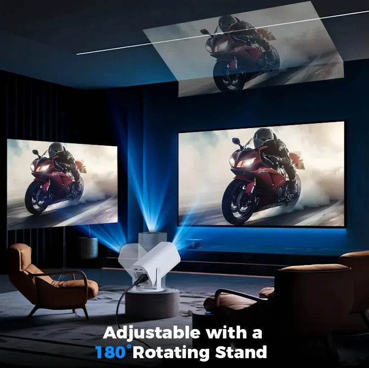 Proiector Portabil HD 4K 1280x720P cu Android - Venduqo