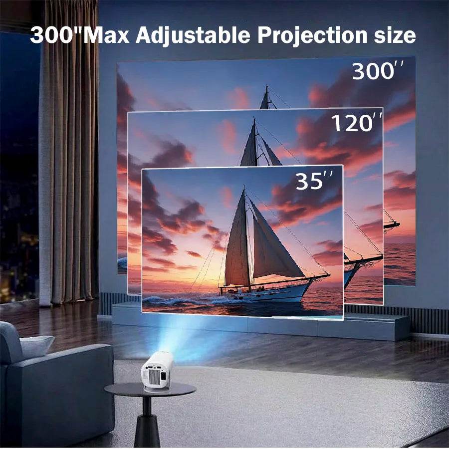 Proiector Portabil HD 4K 1280x720P cu Android - Venduqo
