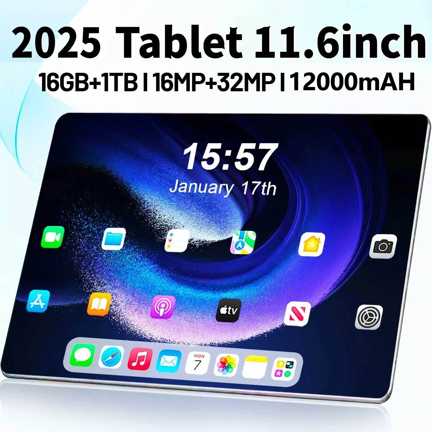 Tableta 5G Android 13.0, 11.6 inch, 16GB RAM, 1TB ROM - Venduqo