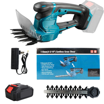 Trimmer Electric Cordless 2 în 1 pentru Grădină