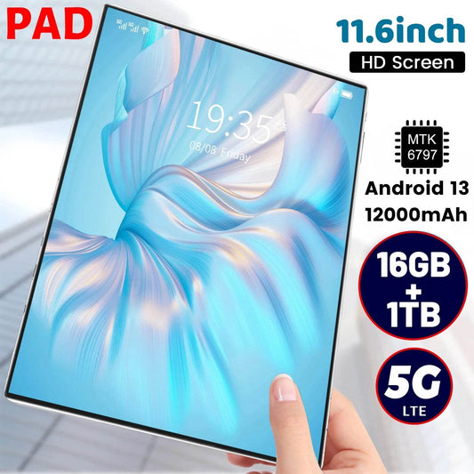 Tableta Android 11.6 inch, 16GB RAM, 1TB ROM, Dual SIM - Venduqo