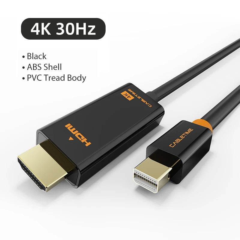 CABLETIME Mini Displayport to HDMI Cable 4K - Venduqo
