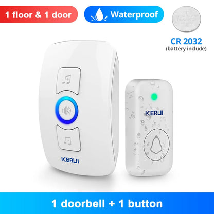 KERUI M525 Ușa Wireless Doorbell Waterproof Smart Home