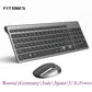 Set Tastatură și Mouse Wireless - Compact și Silențios - Venduqo