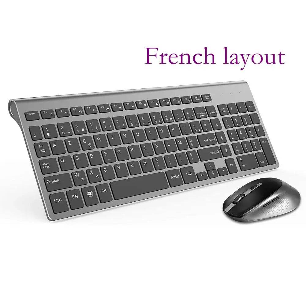 Set Tastatură și Mouse Wireless - Compact și Silențios - Venduqo