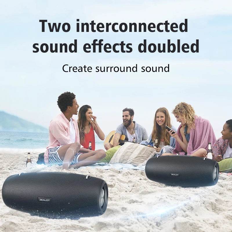 ZEALOT S67 Difuzor Bluetooth 60W cu Bass Excelent - Venduqo