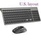 Set Tastatură și Mouse Wireless - Compact și Silențios - Venduqo