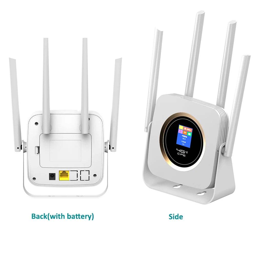 Router 4G TIANJIE cu SIM, Modem LTE, Hotspot Mobil Wi-Fi - Venduqo