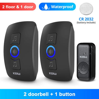 KERUI M525 Ușa Wireless Doorbell Waterproof Smart Home