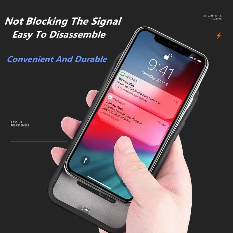 Carcasa cu baterie pentru iPhone 12 Mini, 12 Pro Max - Încărcător inteligent - Venduqo