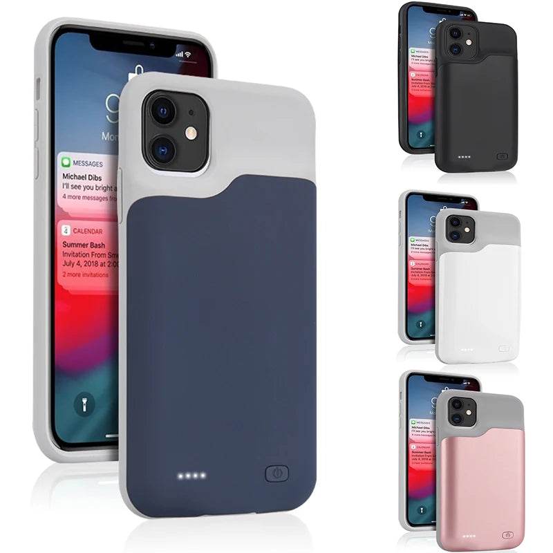 Carcasa cu baterie pentru iPhone 12 Mini, 12 Pro Max - Încărcător inteligent - Venduqo