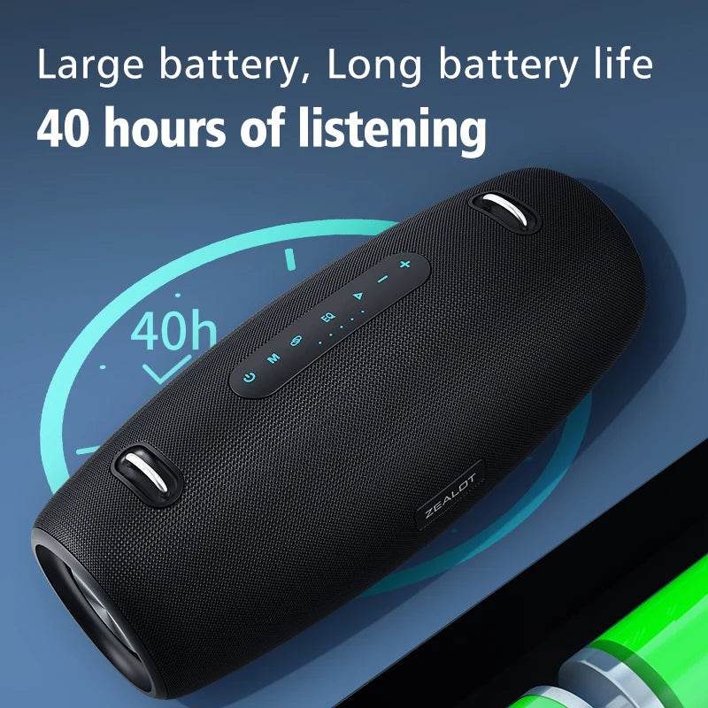 ZEALOT S67 Difuzor Bluetooth 60W cu Bass Excelent - Venduqo