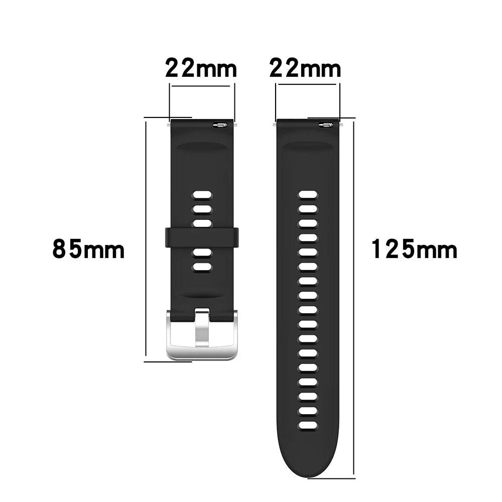 Brățară de Silicon 22mm pentru Xiaomi Mi Watch Color - Venduqo