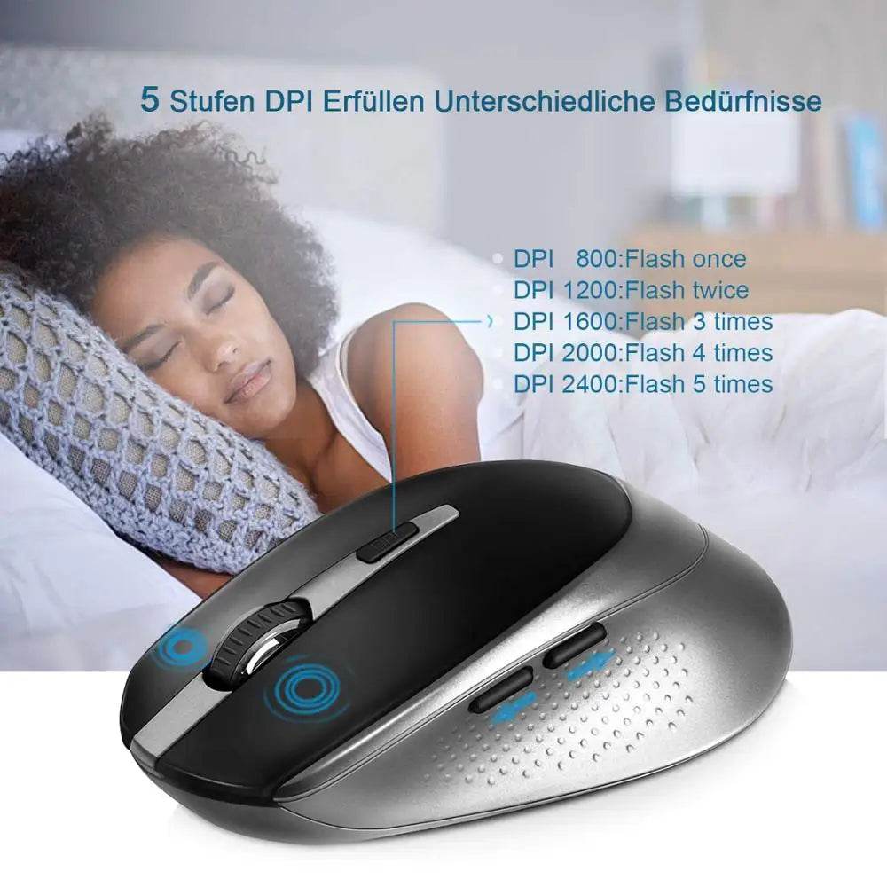 Set Tastatură și Mouse Wireless - Compact și Silențios - Venduqo