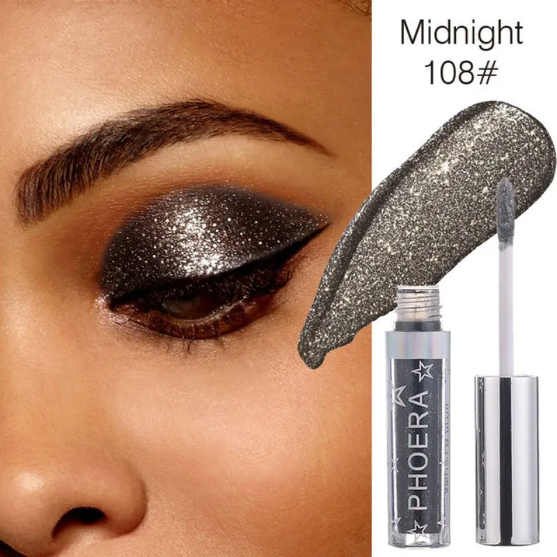 Creion Pentru Ochii Lichid Luminous cu Glitter Waterproof