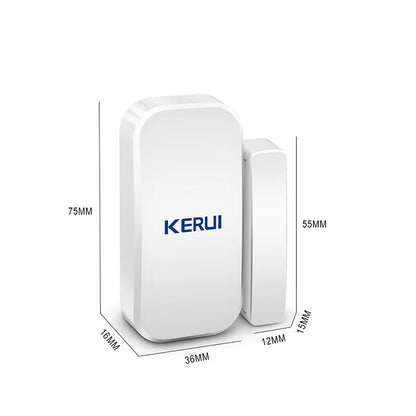 Senzor Magnetic Fereastră/Ușă Wireless KERUI D025 433MHz