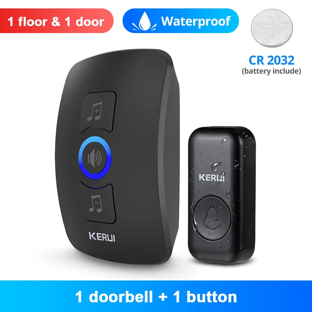 KERUI M525 Ușa Wireless Doorbell Waterproof Smart Home