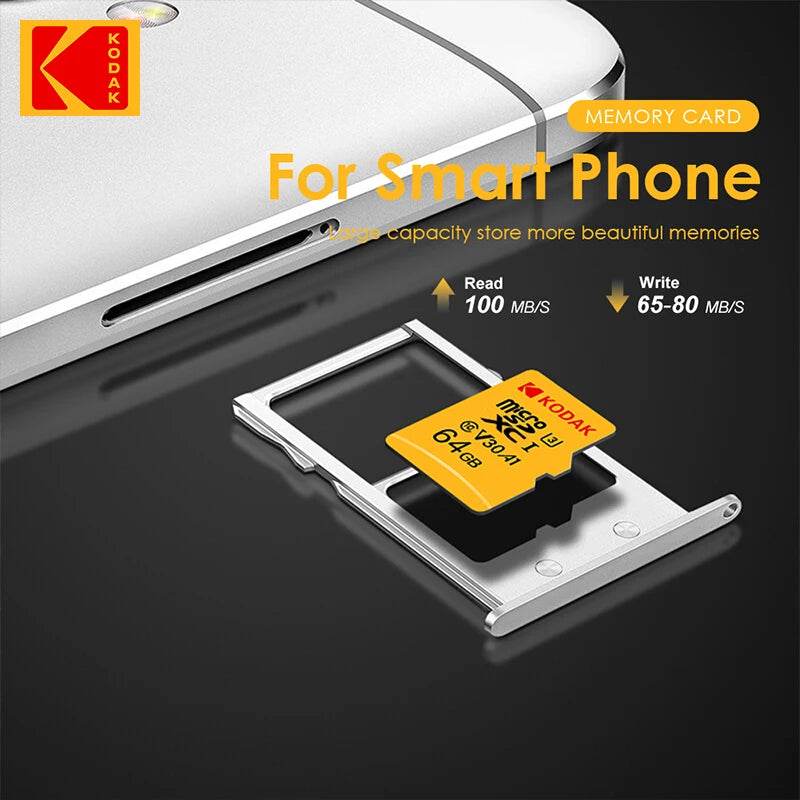 Card de Memorie Kodak High Speed 100MB/s 32GB-256GB UHS-I - Venduqo