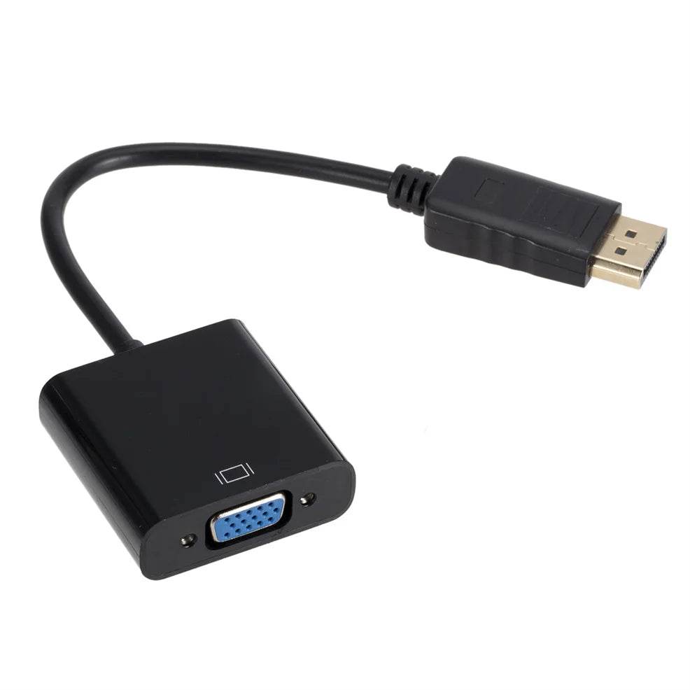Adaptor DisplayPort DP la VGA pentru PC Laptop Proiector - Venduqo