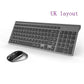 Set Tastatură și Mouse Wireless - Compact și Silențios - Venduqo