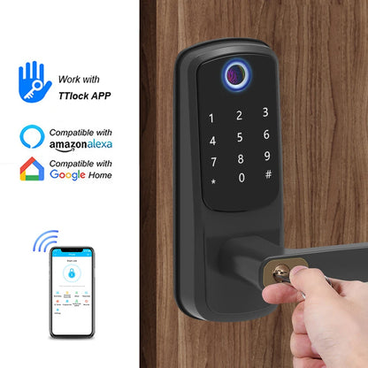 Yale Smart Lock cu Amprenta Biometrică și RFID