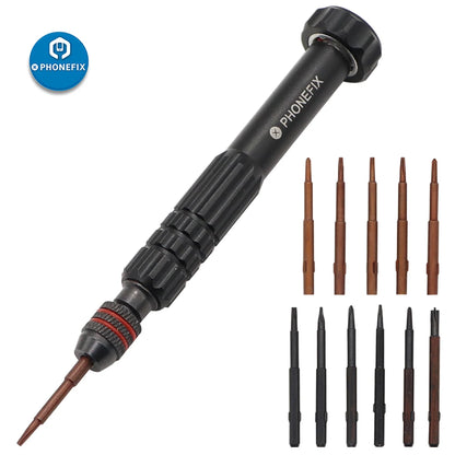 Set 12 Bituuri Precizie pentru Șurubelnițe Torx și Cross