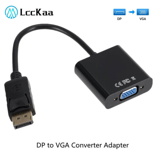 Adaptor DisplayPort DP la VGA pentru PC Laptop Proiector - Venduqo