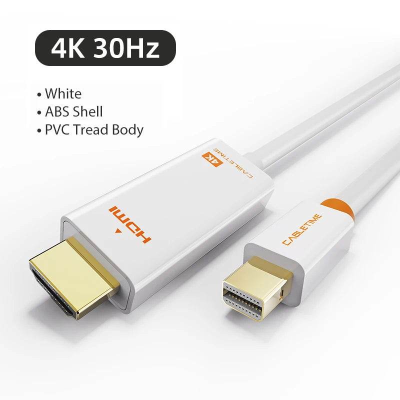 CABLETIME Mini Displayport to HDMI Cable 4K - Venduqo
