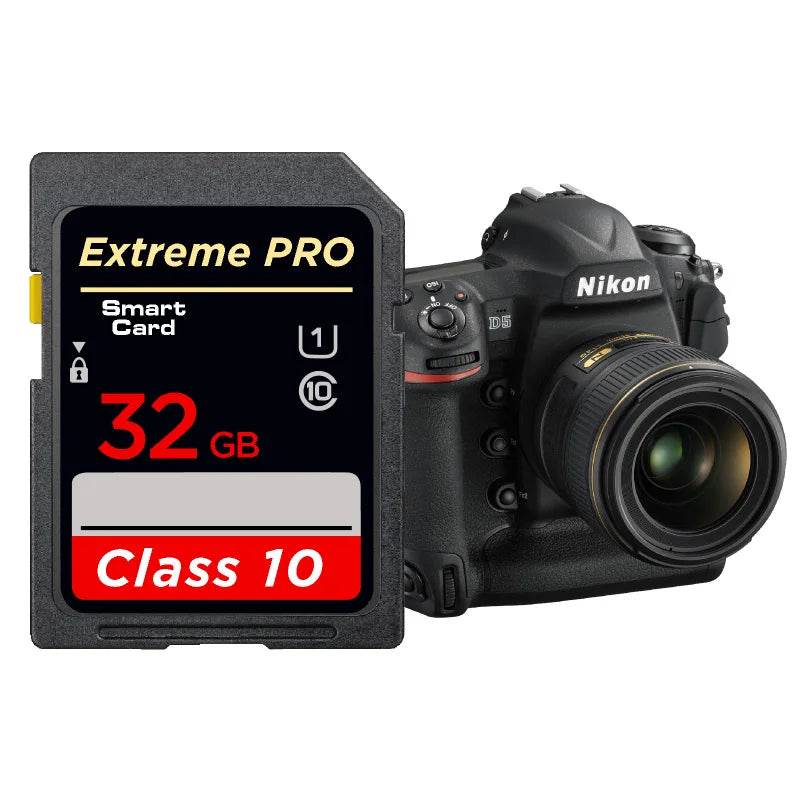 Cardă SD de Viteză Ridicată Class 10 - 8GB până la 256GB - Venduqo