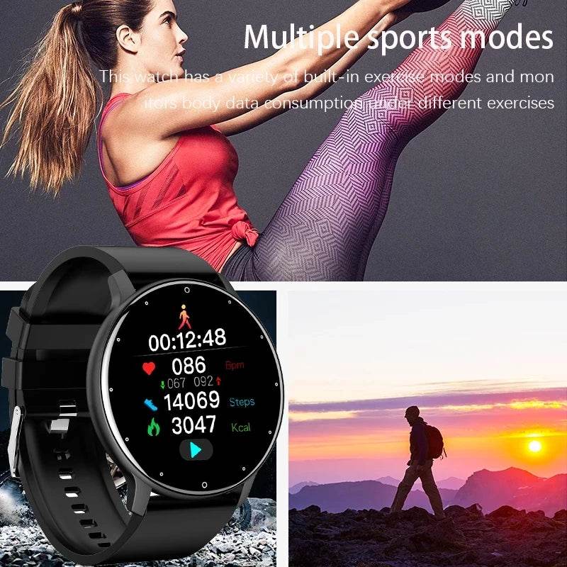 Ceas Smart LIGE 2024 pentru Femei și Bărbați – Monitorizare Fitness - Venduqo