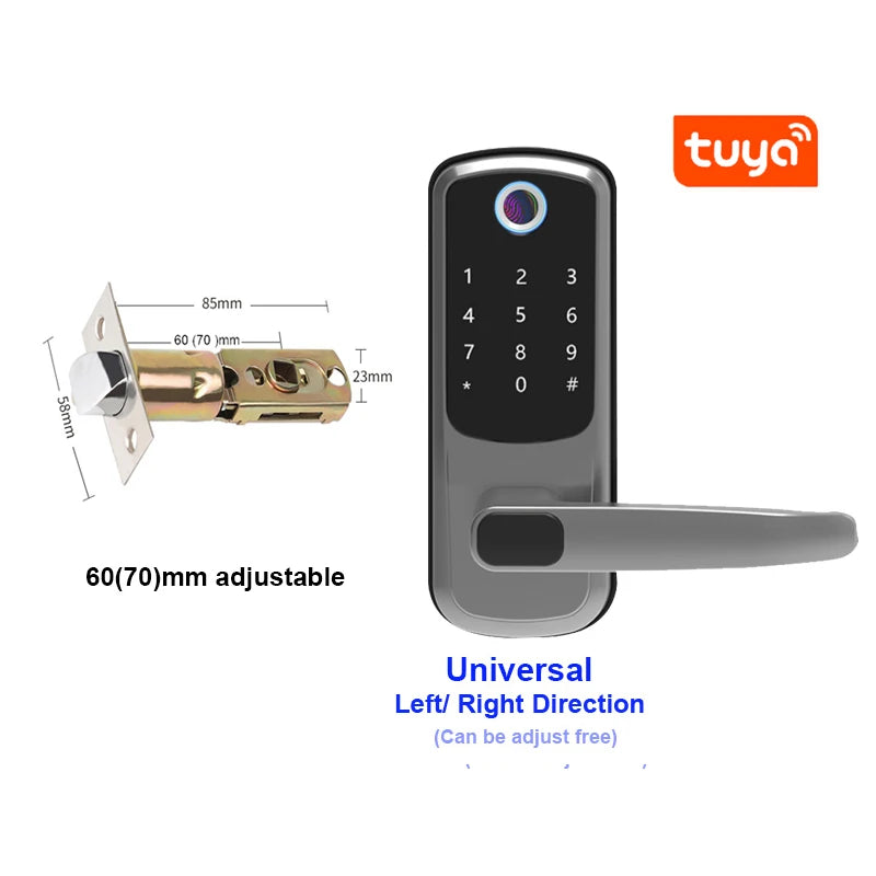 Yale Smart Lock cu Amprenta Biometrică și RFID