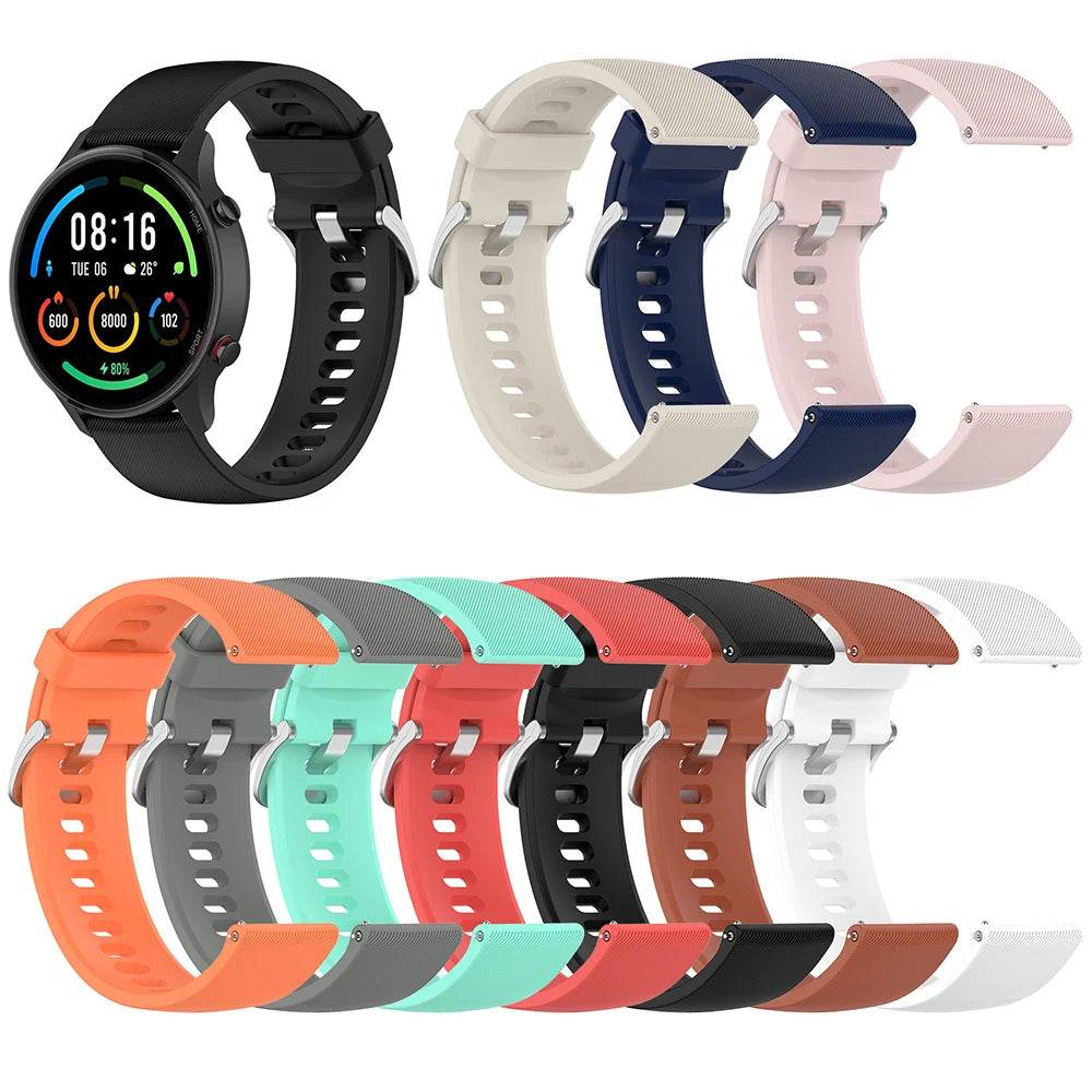 Brățară de Silicon 22mm pentru Xiaomi Mi Watch Color - Venduqo