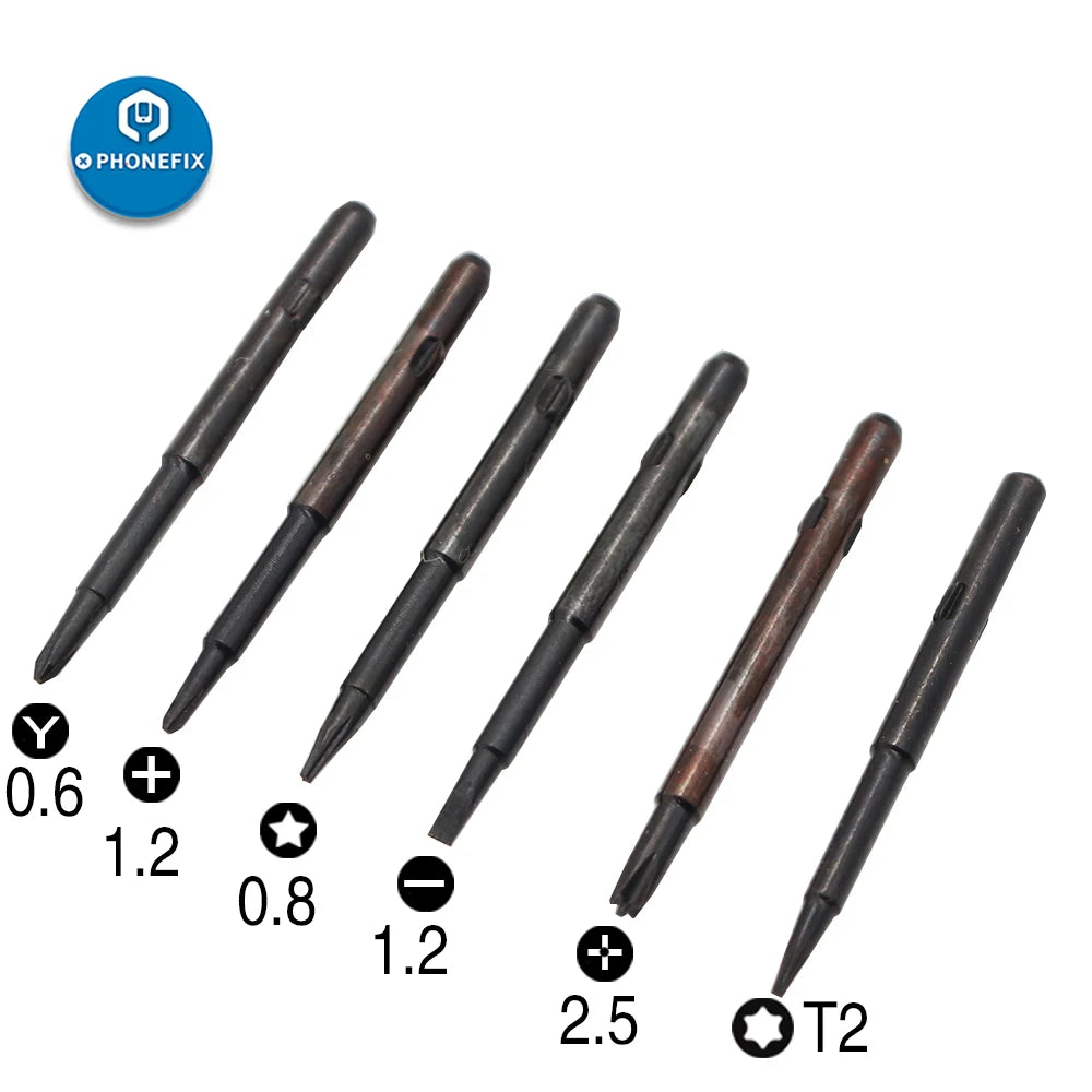 Set 12 Bituuri Precizie pentru Șurubelnițe Torx și Cross