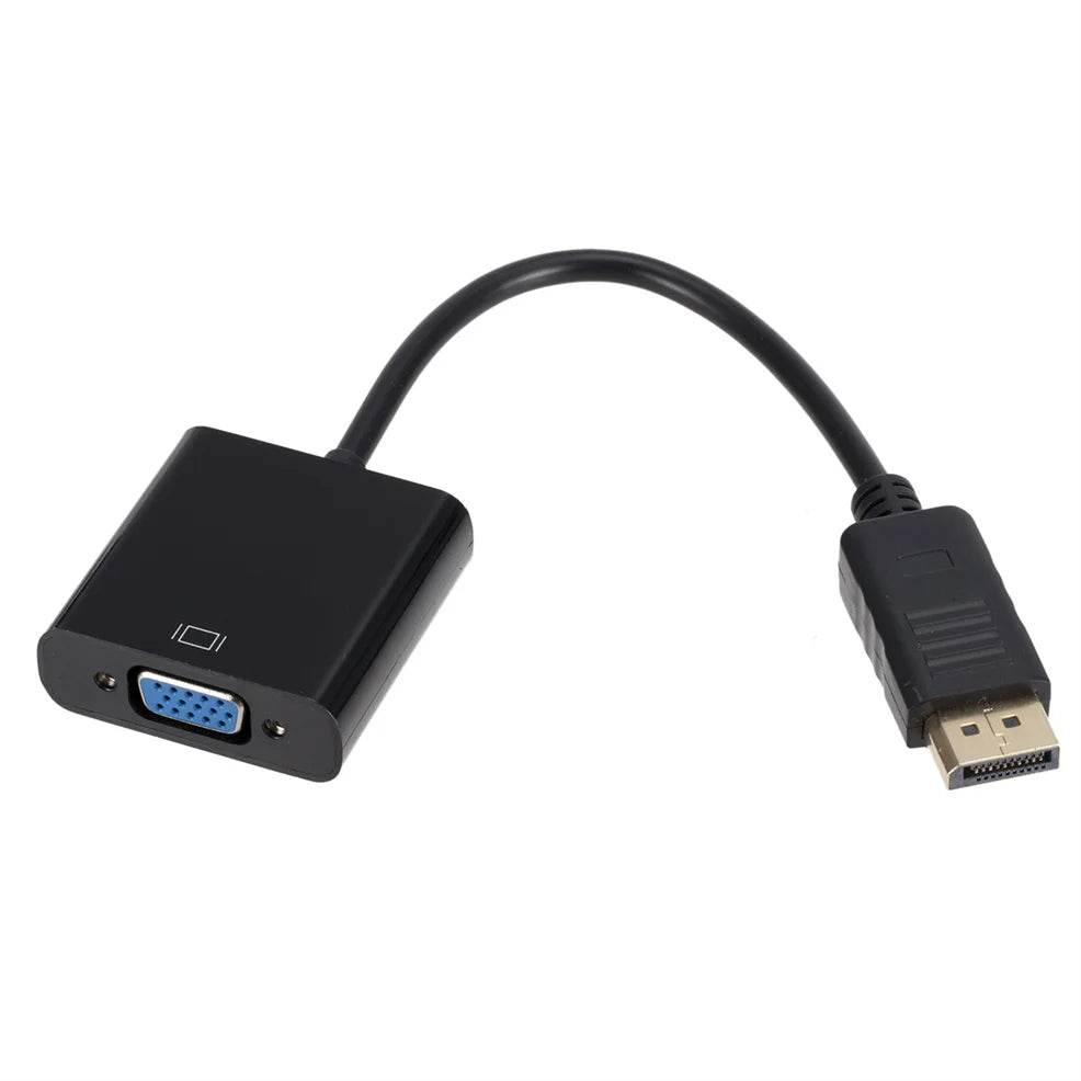 Adaptor DisplayPort DP la VGA pentru PC Laptop Proiector - Venduqo