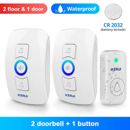 KERUI M525 Ușa Wireless Doorbell Waterproof Smart Home