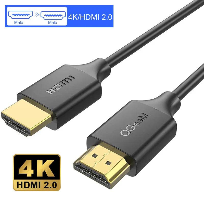 Cablu HDMI QGeeM 8K HDMI 2.1 pentru PS5, PS4, Xbox, Laptop - Venduqo
