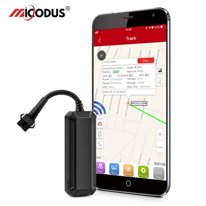 MiCODUS Mini GPS Tracker MV710 - Car & Motorcycle