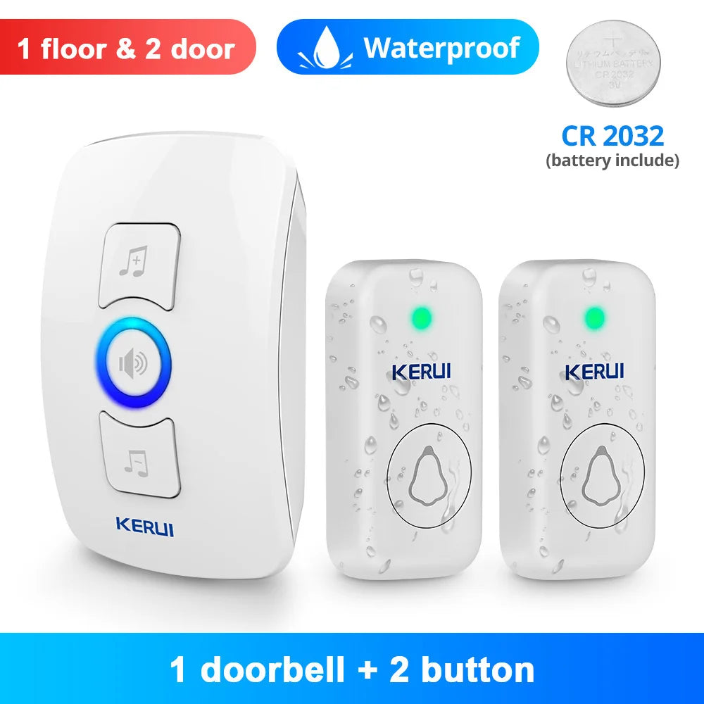 KERUI M525 Ușa Wireless Doorbell Waterproof Smart Home