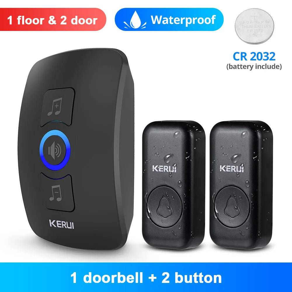 KERUI M525 Ușa Wireless Doorbell Waterproof Smart Home