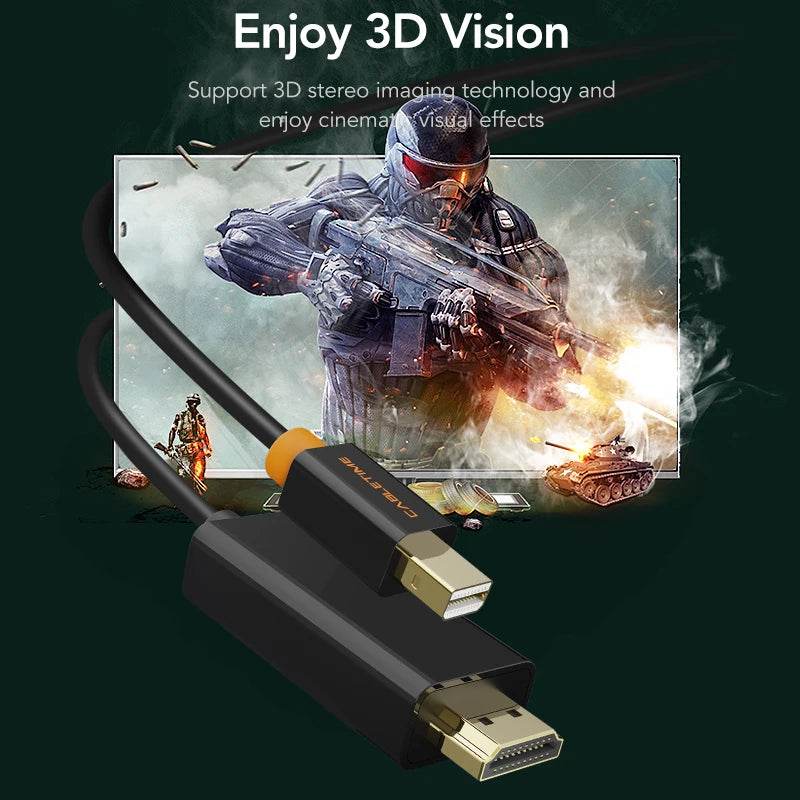 CABLETIME Mini Displayport to HDMI Cable 4K - Venduqo