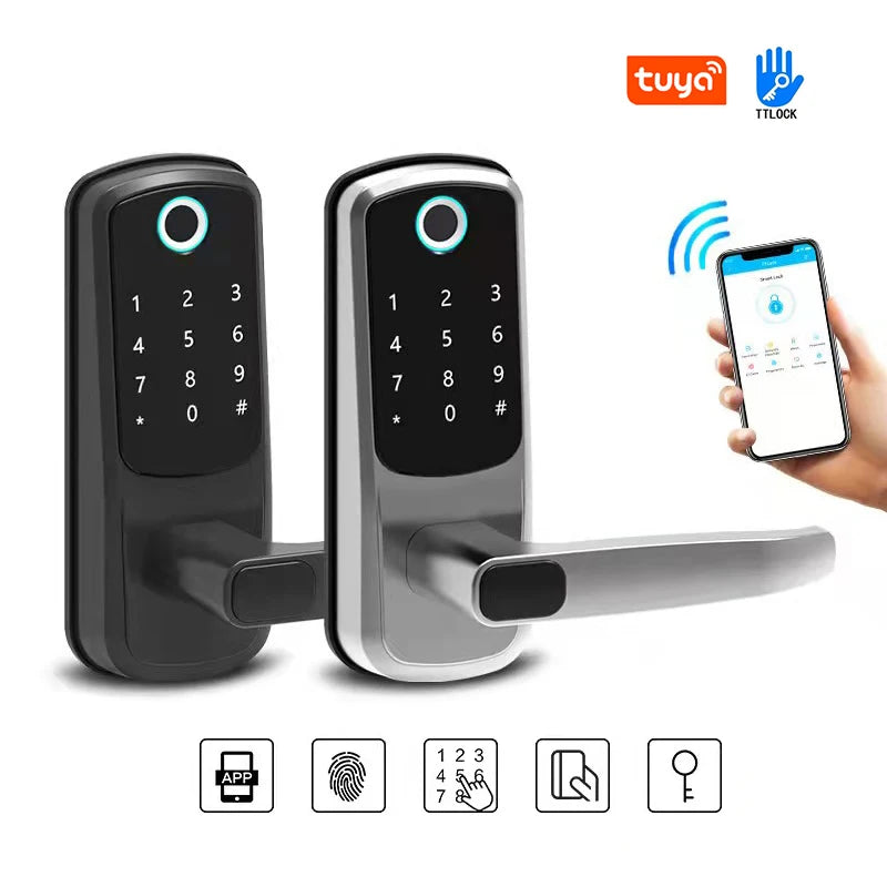 Yale Smart Lock cu Amprenta Biometrică și RFID