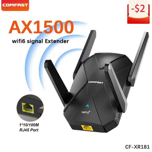 Repetitor WiFi 300-1500Mbps Extender Long Range CF-XR181 - Venduqo