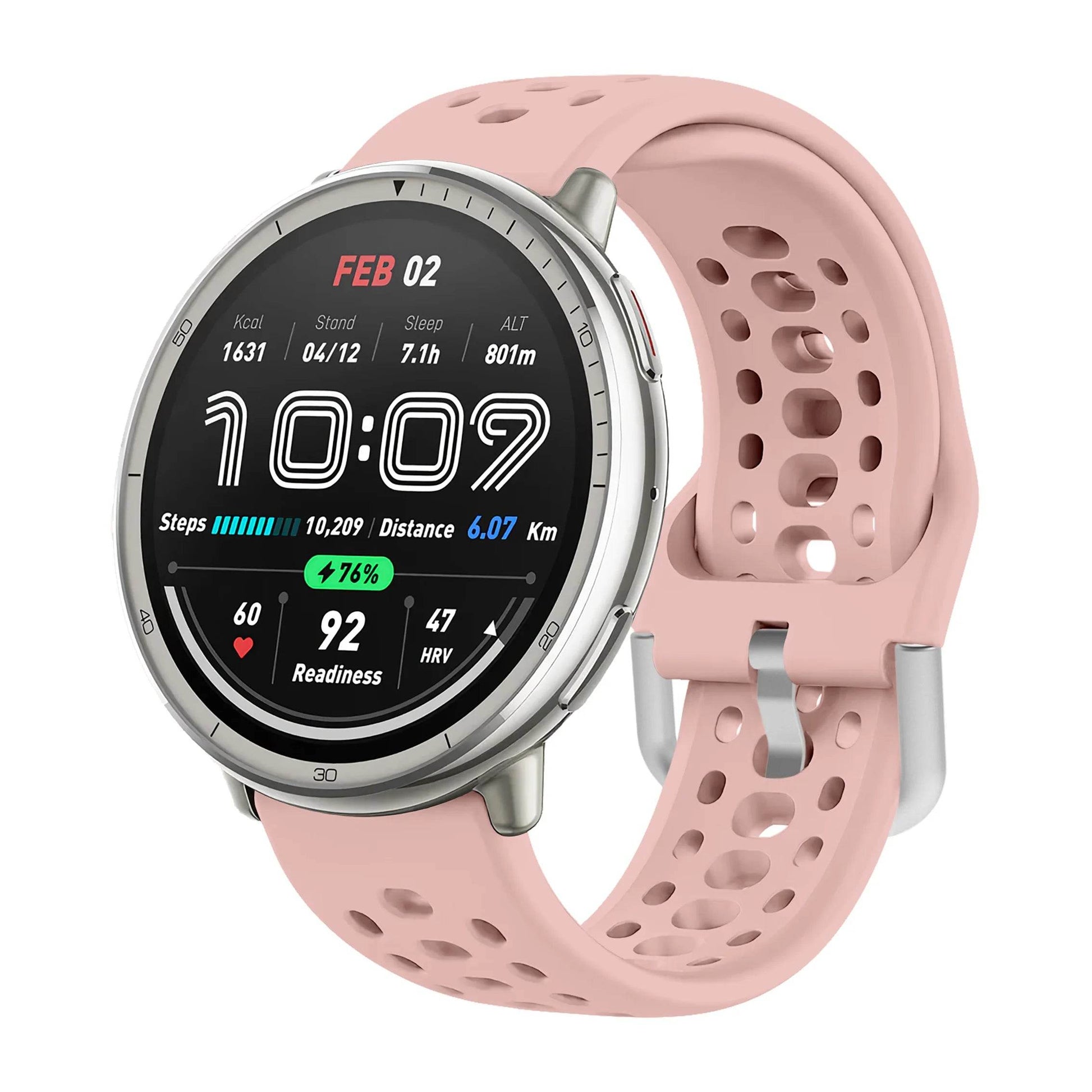 Brățară din Silicon pentru Amazfit Active 2 - Brățară Sport Breathing - Venduqo