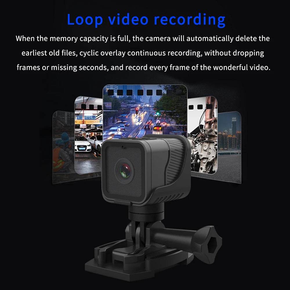 Mini Camera Sport DV HD 1080P pentru Bicicletă și Motocicletă - Venduqo