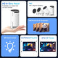 Proiector Magcubic HY300 Pro 4K cu Android 11 și WiFi6 - Venduqo
