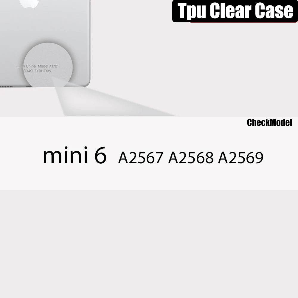 Carcasa Transparentă pentru iPad Pro 11, 12.9, 10.5, 9.7 cu Suport pentru Creion - Venduqo