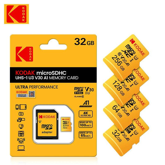 Card de Memorie Kodak High Speed 100MB/s 32GB-256GB UHS-I - Venduqo