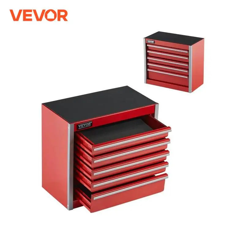 VEVOR Mini Toolbox cu 5 Sertare Metalice 8.6 in